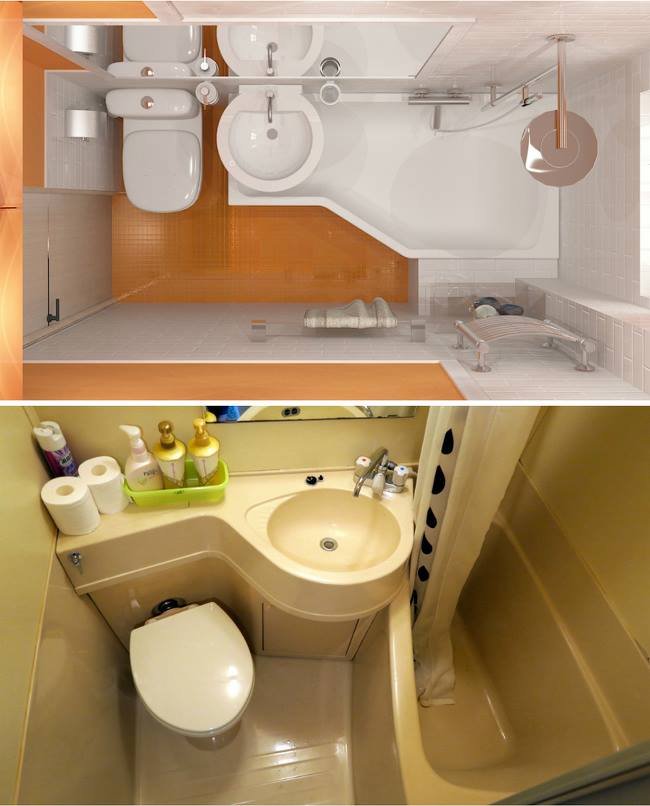 15 Ideas For Tiny Bathrooms Design; Organize Smartly