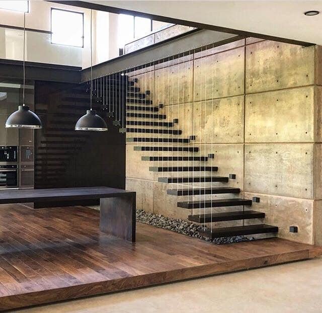 10 Stunning Modern Stair Design Ideas For You